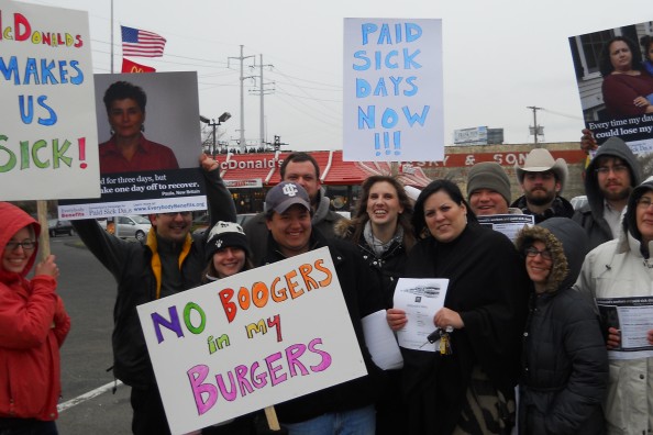 Bridgeport McDonald's Rally