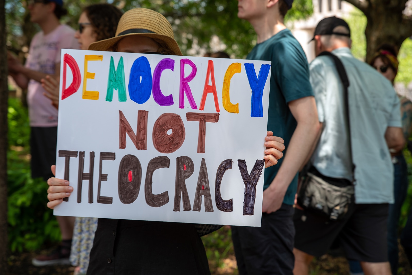 Democracy not theocracy